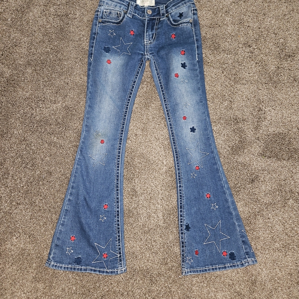 Shyanne Girls Bootcut Jeans Stars Girls Size 6